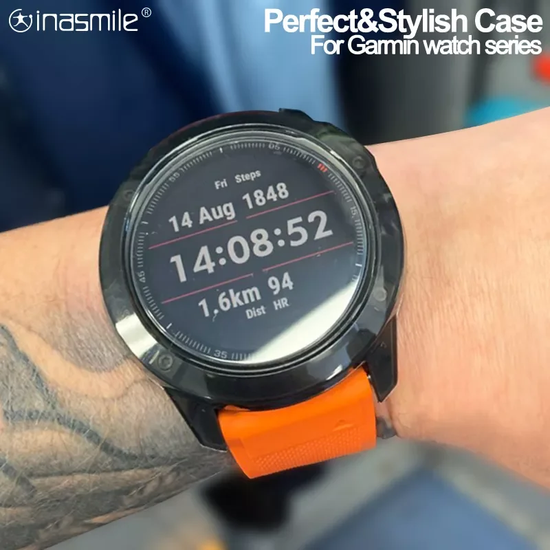 

Мягкий защитный чехол для Garmin Vivoactive 4 4s 245, чехол-бампер для часов garmin Fenix 6 6x 6s Pro Clear 5 5s 5x plus