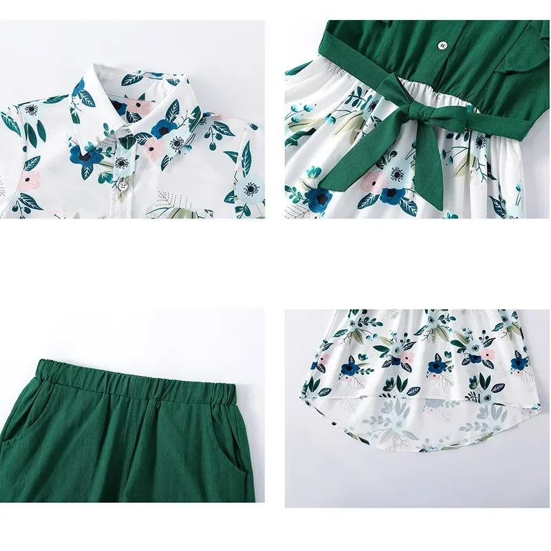 2024 одинаковые комплекты для всей семьи футболка папы и сына шорты семейный образ