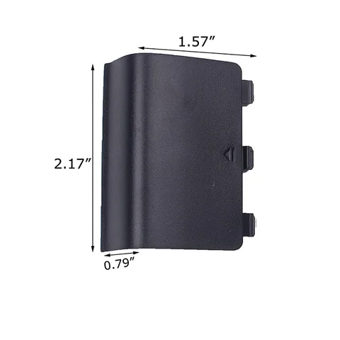 5 шт., крышка батарейного отсека, легкий портативный задний чехол для беспроводного контроллера XBOX One, крышка батарейного отсека, замена корпуса