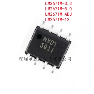 (5PCS) NEW LM2671 LM2671MX LM2671M-3.3 / LM2671M-5.0 / LM2671M-ADJ / LM2671M-12 SOP-8 Integrated Circuit