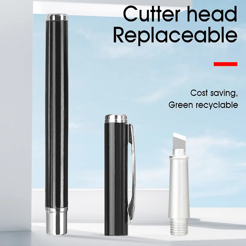 Fiber Cutting Pen Fiber Cleaver Pen Optical Fiber Cleaver Pen Type Cutter Cleaving Tool Flat Ruby Blade durable