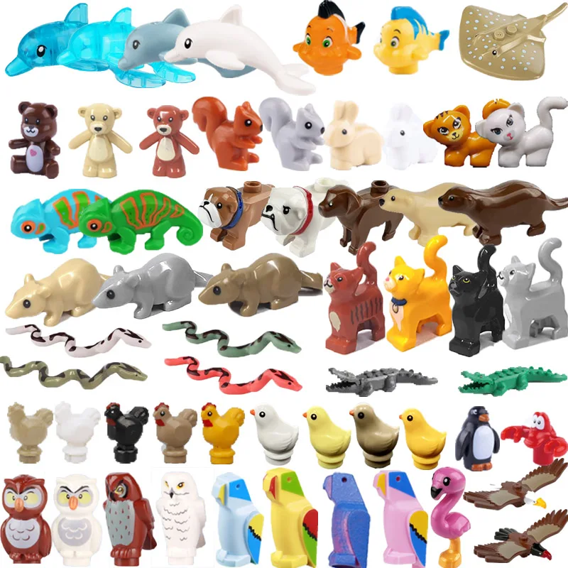 BRICKPANDA Мини-конструктор Зоопарк