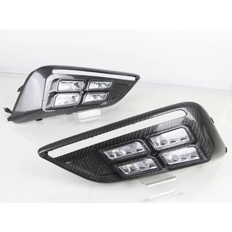 Дневные ходовые огсветильник для MG MG6 2017 2018 2019 LED DRL с динамической движущейся