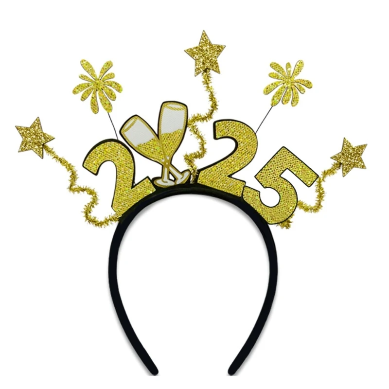 Праздничные повязки на голову 2025 унисекс праздничный головной убор