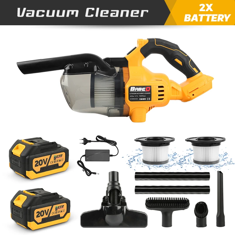 

Аккумуляторный пылесос BABEQ 16 кПа