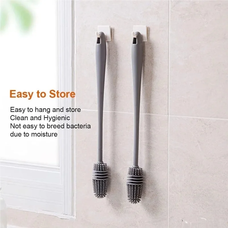 

Long Handle Silicone Cup Brush Washer Glass Cleaner Household Kitchen Cleaning Tools Beverage Wine Cup Glass Cleaning Brush