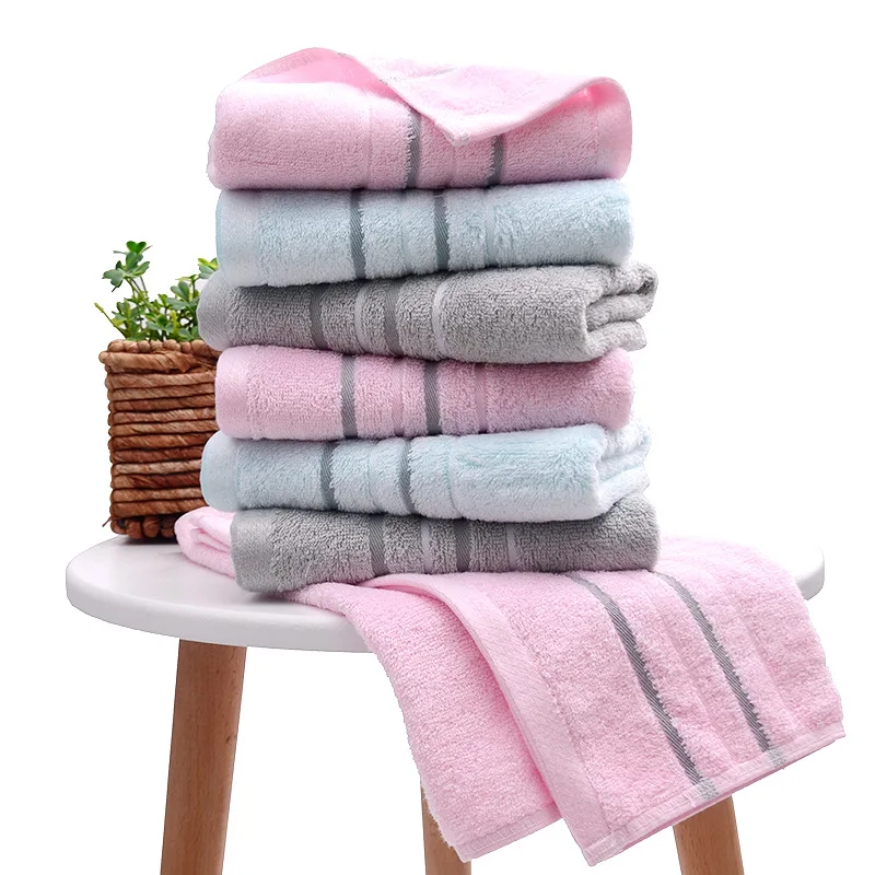 

Inyahome Pack of 1/4/6 100% Bamboo Fiber Bathroom Towels Sets 34x74cm Hand Face Towels Highly Absorbent Quick Drying Gift Towels