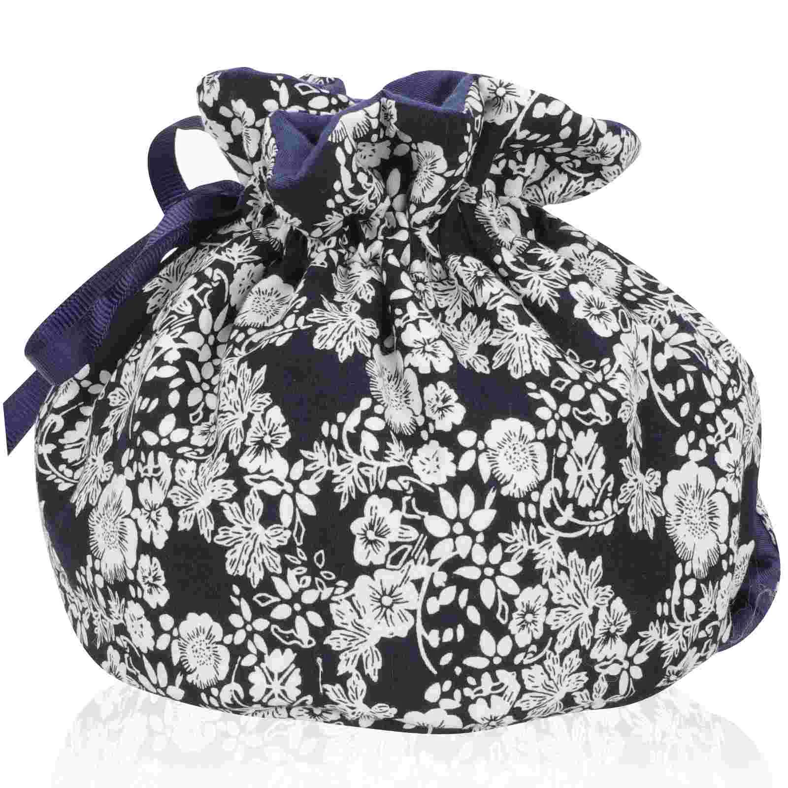 

Tea Cozy Teapot Cover Warmer Pot Kettle Insulatedcoffee Warm Cosy Protector Cotton Floral Drawstring Sleeve Decorative Cozies