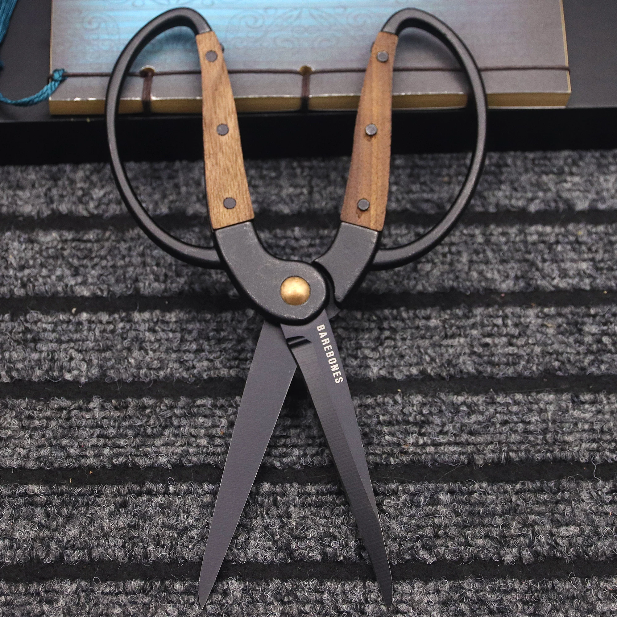

BAREBONES Многоцелевые ножницы ручной работы из высококачественной стали EDC, ножницы для рукоделия своими руками, портновские ножницы, ножницы для экспресс-разпаковки