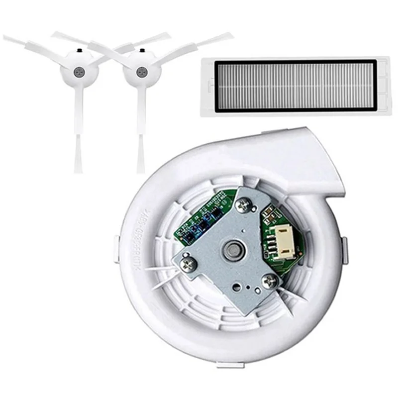 

New Fan Motor Hepa Filter Side Brush for XIAOMI Roborock S50 S51 Robot Vacuum Cleaner Spare Parts