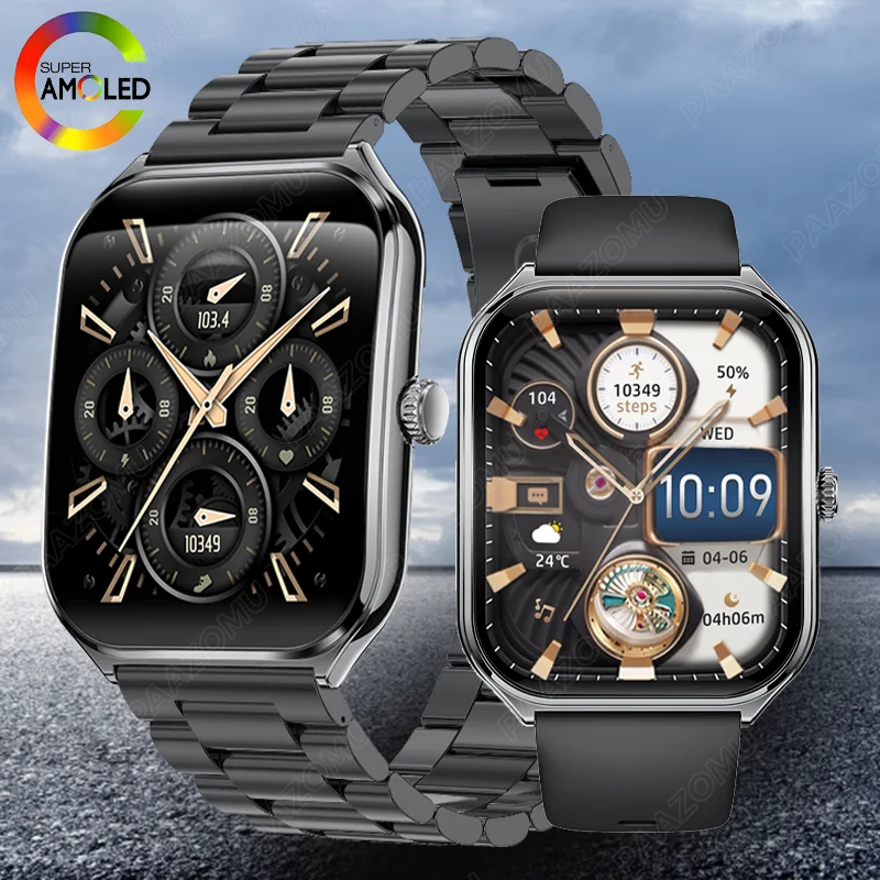 Спортивные умные часы 1 96-дюймовый AMOLED HD-экран
