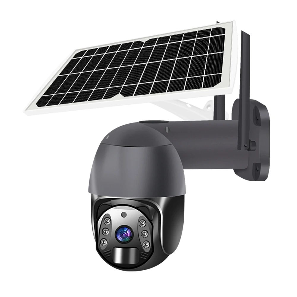 

Q6 Solar Camera Tuya APP 2.4G WIFI/Tuya 4G Outdoor Security Monitor Video Surveillance Security Monitor PIR Human Detection