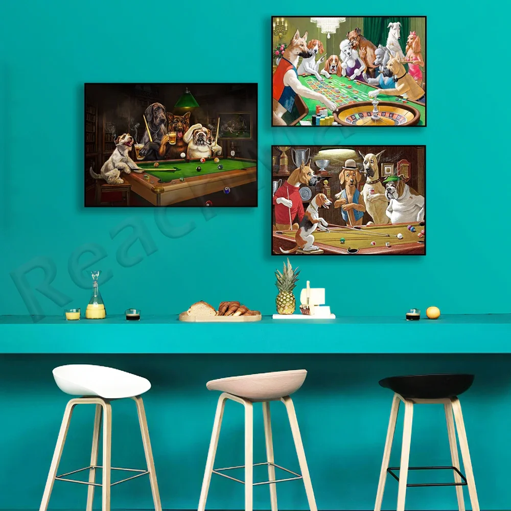 Печать на бильярде украшение для бильярдной комнаты рулетка игры в собаку