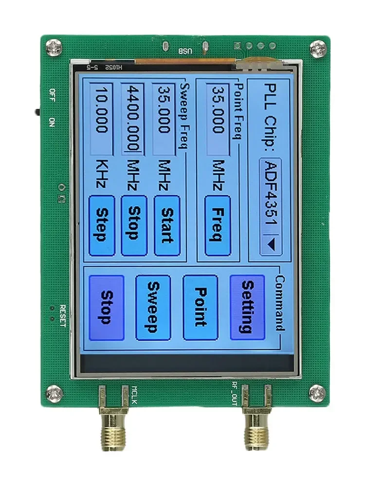 ADF4350/ADF4351 HF-генератор-щетка-генератор-сенсорный экран