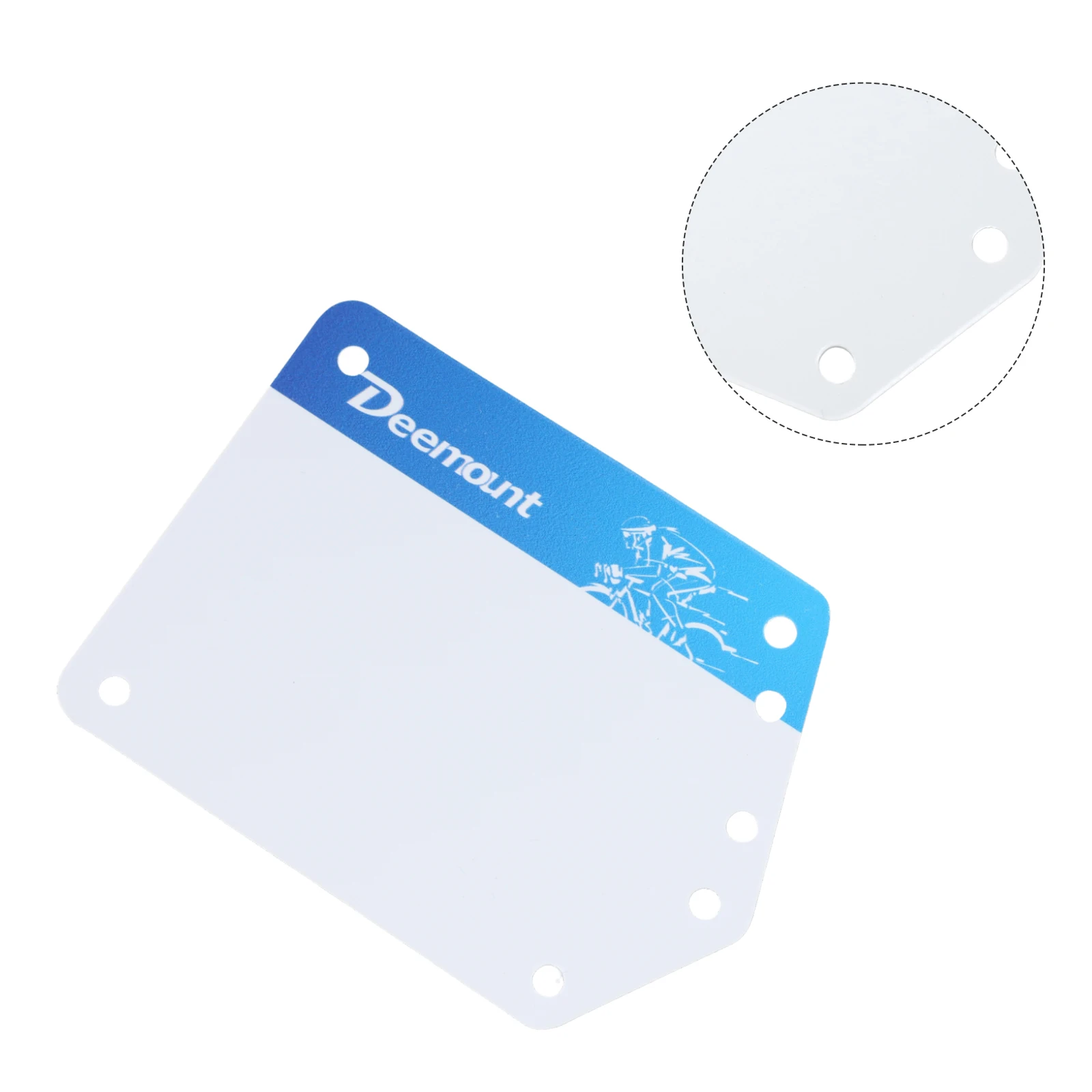 Номерный знак для гонок на велосипеде 112x82x68 мм легкие прочные номерные знаки из