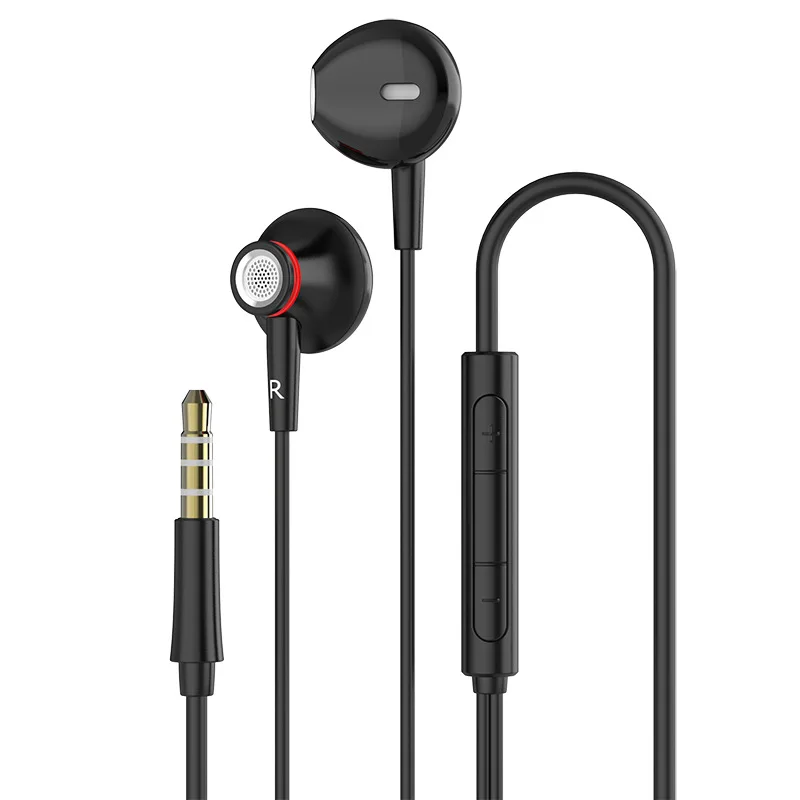 

Premium Heavy Bass Wired Earphones 4D HiFi Stereo In Ear Metal Headphone 3.5mm Plug Headsets