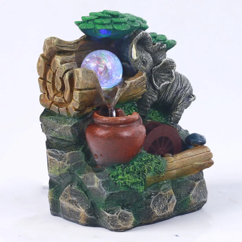 Настольный фонтан для дома маленькая каскадная Гора Каскадный Водопад стола с