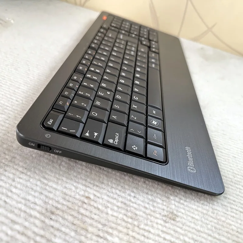 Фото Итальянская раскладка Bluetooth-клавиатура JME8002B для многоязычной клавиатуры Lenovo HP DELL, совместимая с IOS WINDOWS Android-система №5