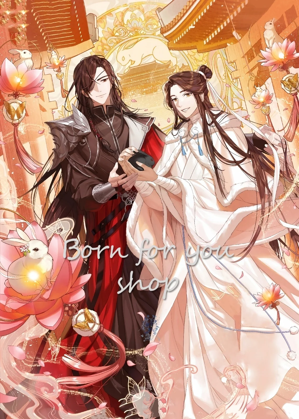 

Постеры BL Аниме Небесный официальный Хуа Кси Лянь Тянь Гуань Си фу