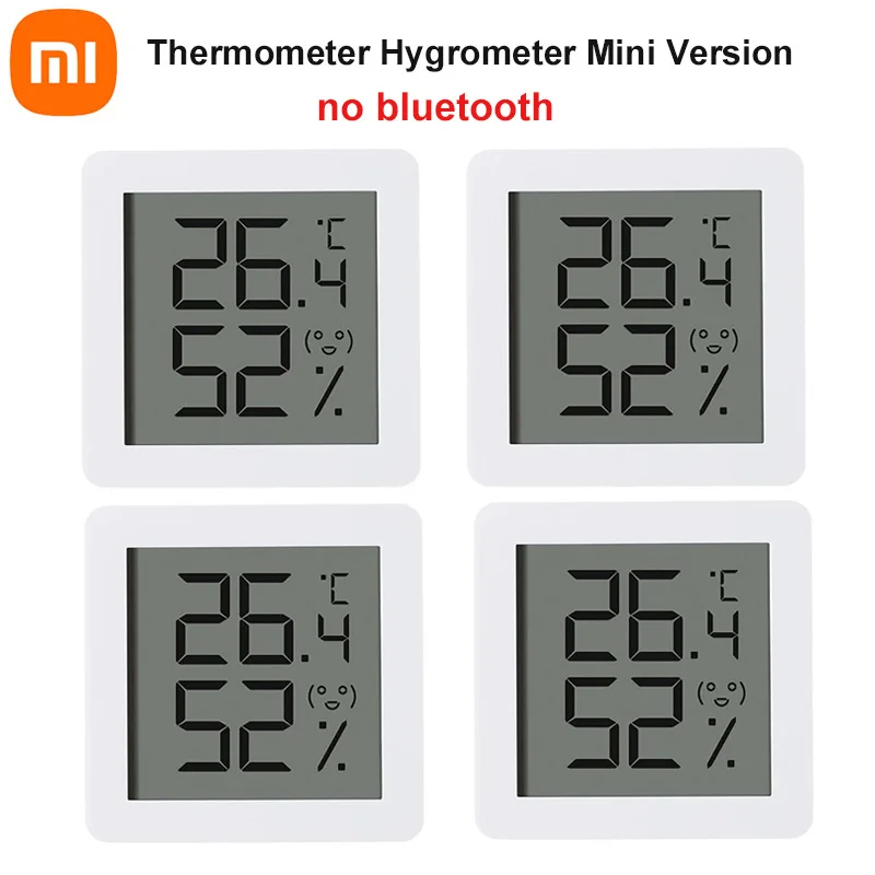 Фото Электрический термометр-гигрометр Xiaomi Miaomiaoce миниатюрная версия ЖК-дисплей