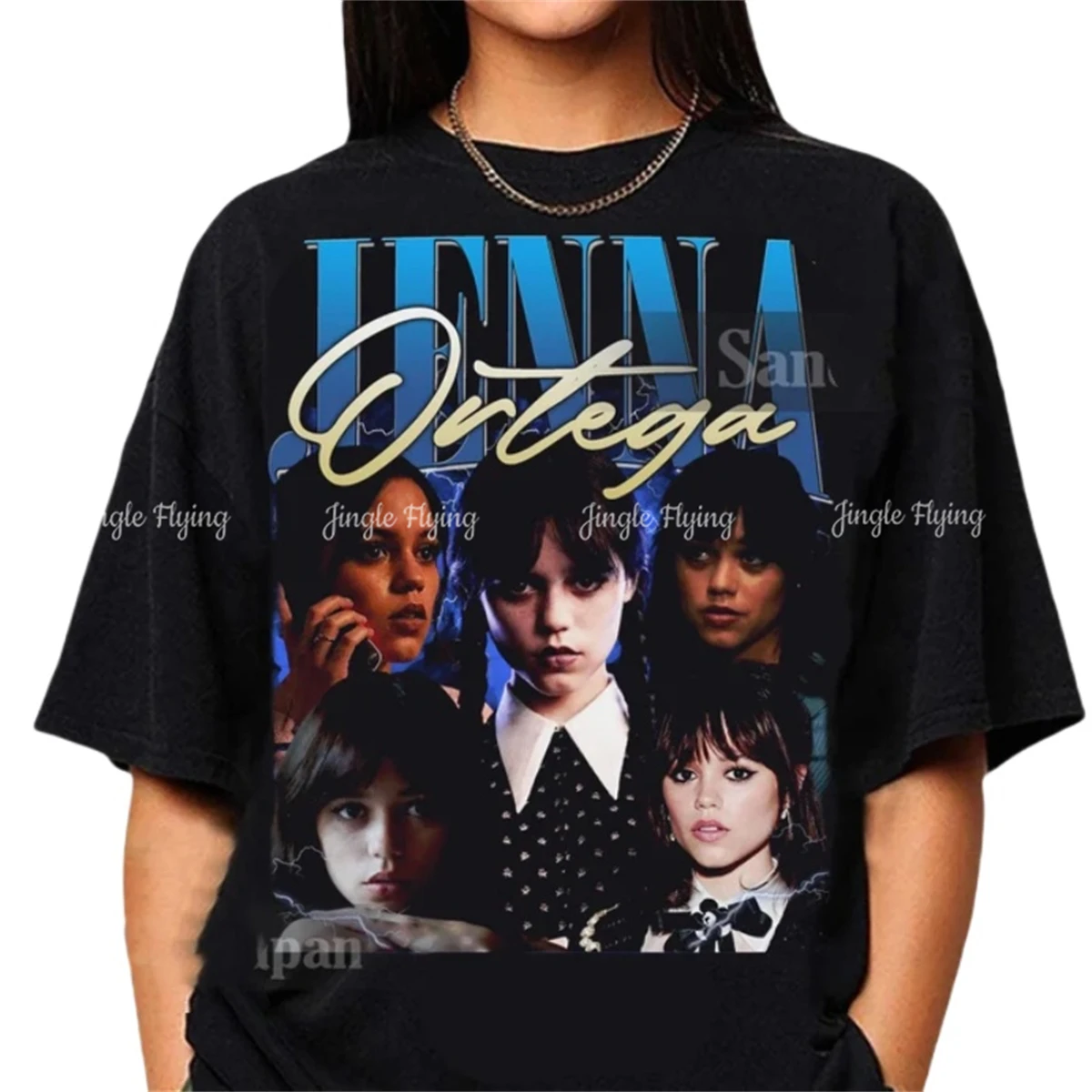 Ограниченная партия Винтажная Футболка Jenna Ortega подарок для женщин и мужчин