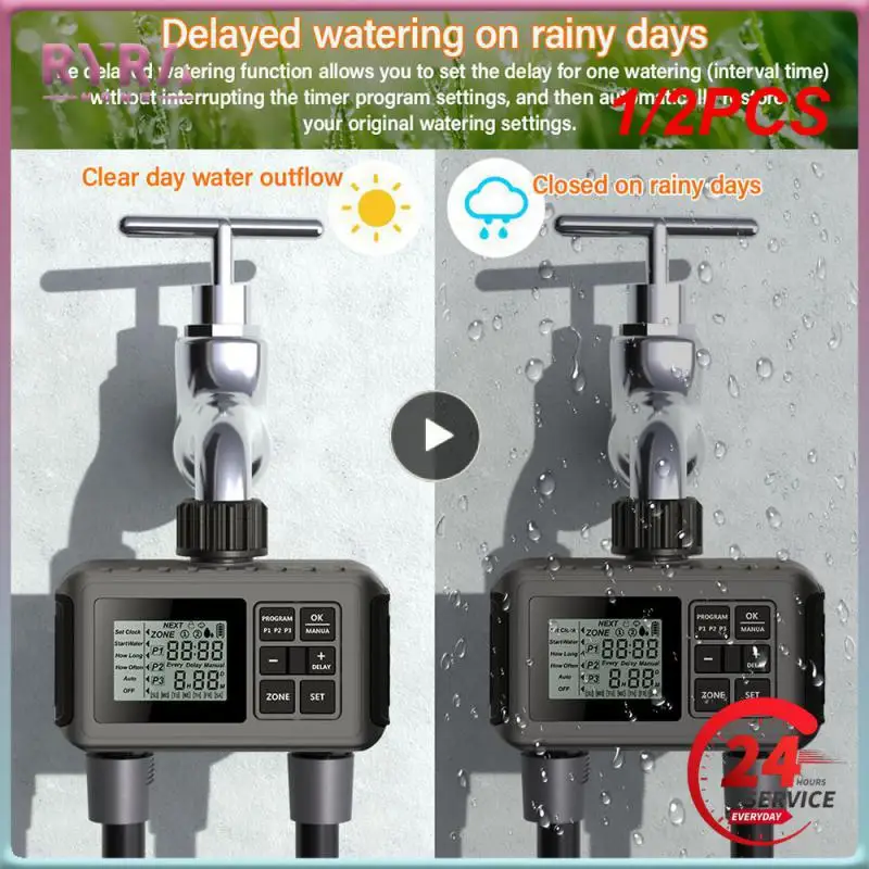 

1/2 шт., контроллер системы орошения с большим экраном