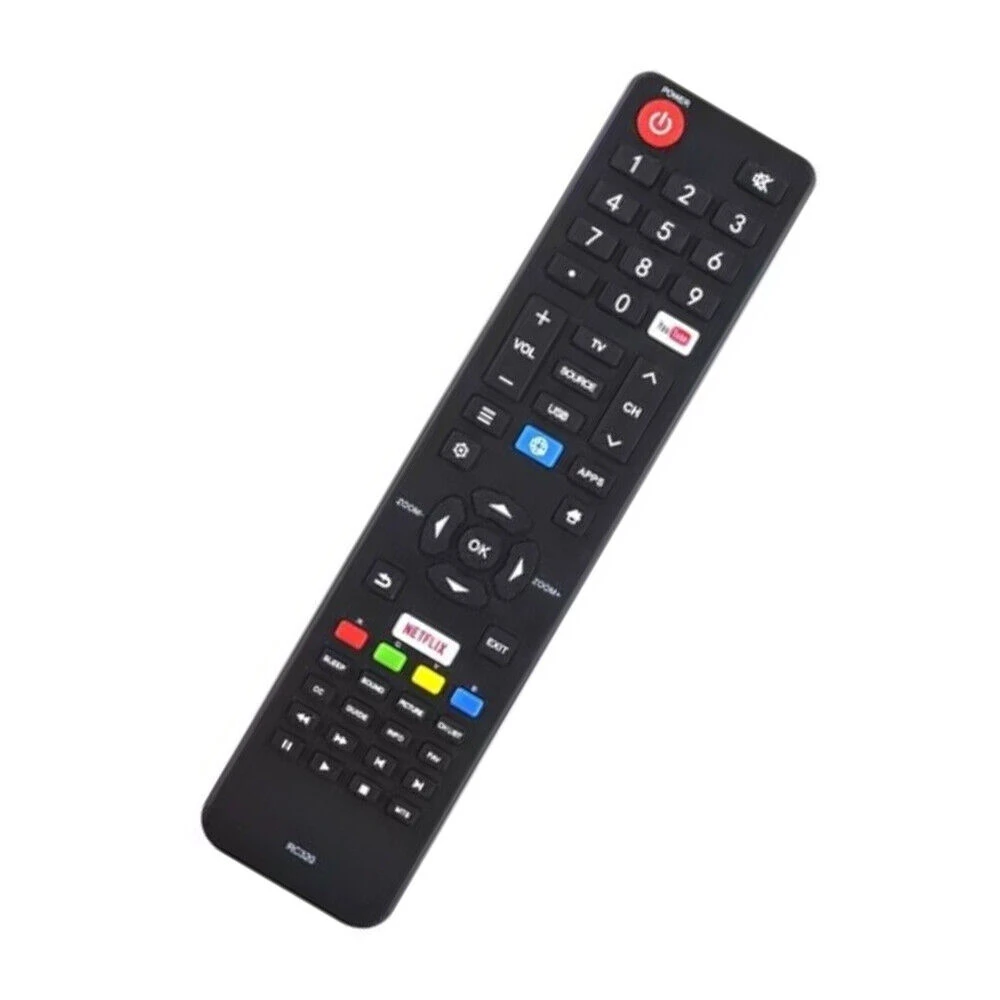 Оригинальный пульт RC320 для телевизора JVC черный