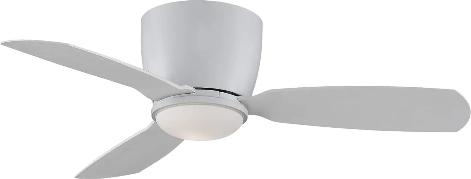 

Indoor Ceiling Fan with Blades and LED Light Kit 44 inch- Matte White