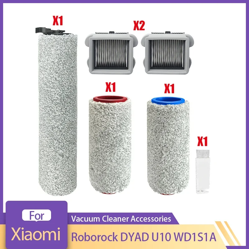 Моющийся фильтр HEPA для робота-пылесоса Xiaomi Roborock DYAD U10 WD1S1A основная щетка пола