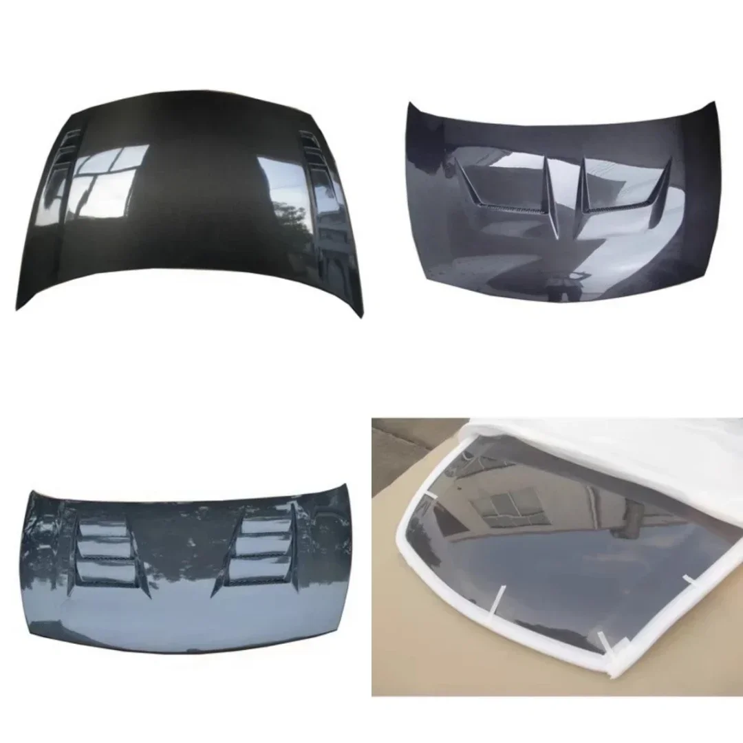Фото Карбоновый обвес и капот для Honda Civic 8-го поколения FD2, модифицированные автоаксессуары №1