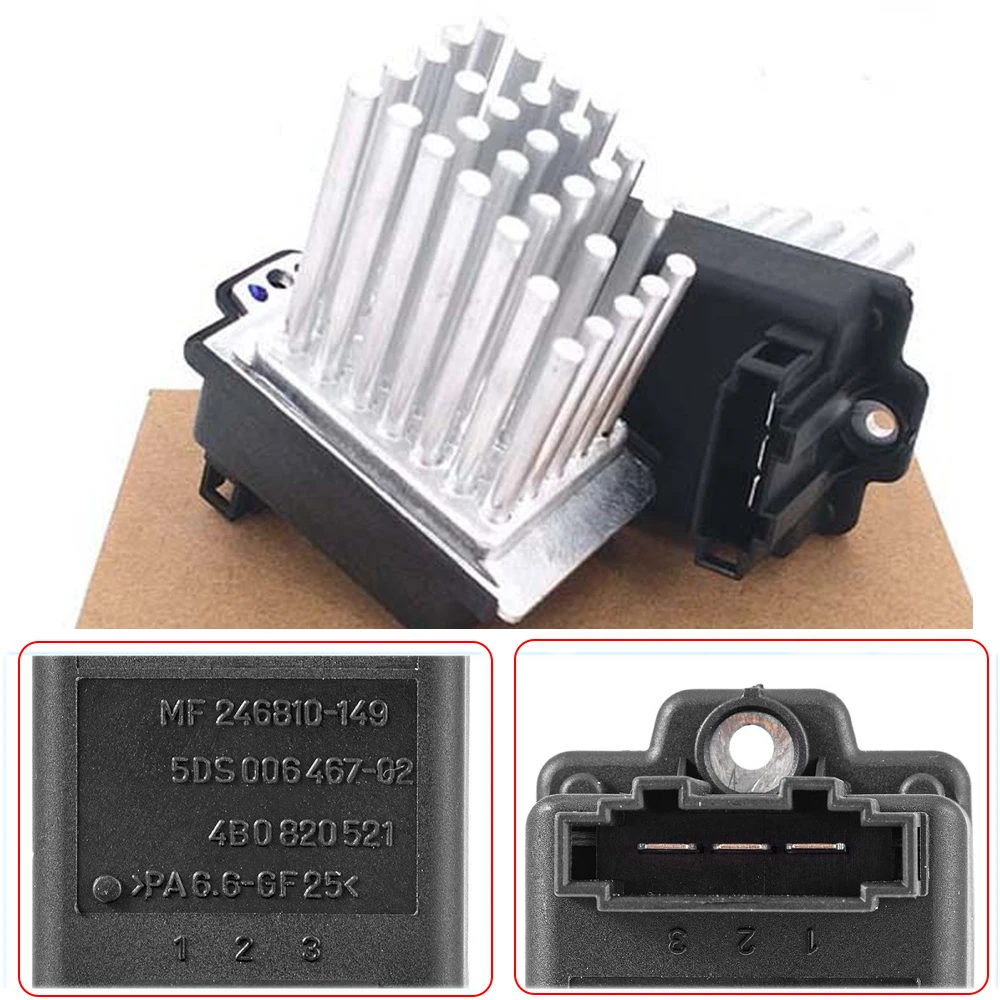 

Высококачественный нагреватель вентилятор двигатель регулятор для 98-05 Audi A6 C5 QUATTRO 4B0-820-521 4B0820521,4B0 820 521