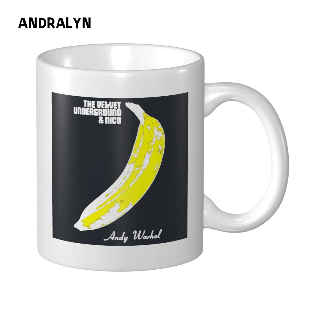 

Creative DIY photoThe Velvet Underground Nico Banana Art Mug Ceramic Mug Coffee Mugs Milk Cup Gift Print Picture