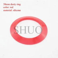 58mm inner diameter silicone dusty ring gasket for solar water heater vacuum tube