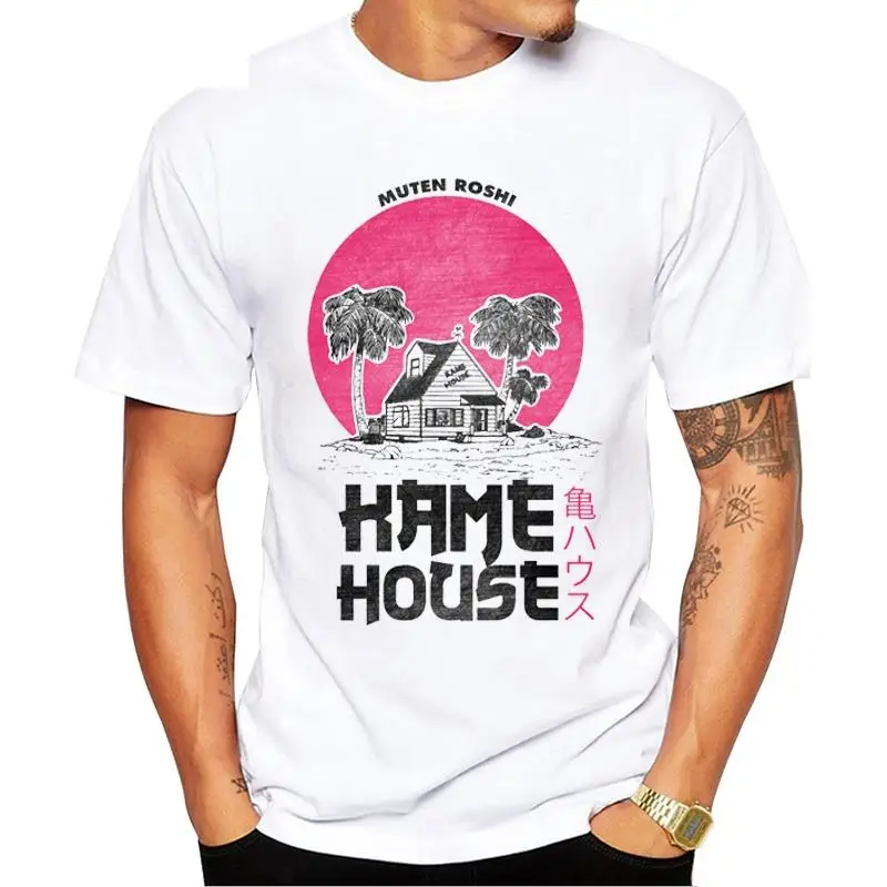 

TEEHUB Kame House Print T-Shirt Fashion Cool O-neck Hattori Hanzo Men's T Shirt Short Sleeve Casual Men Clothing