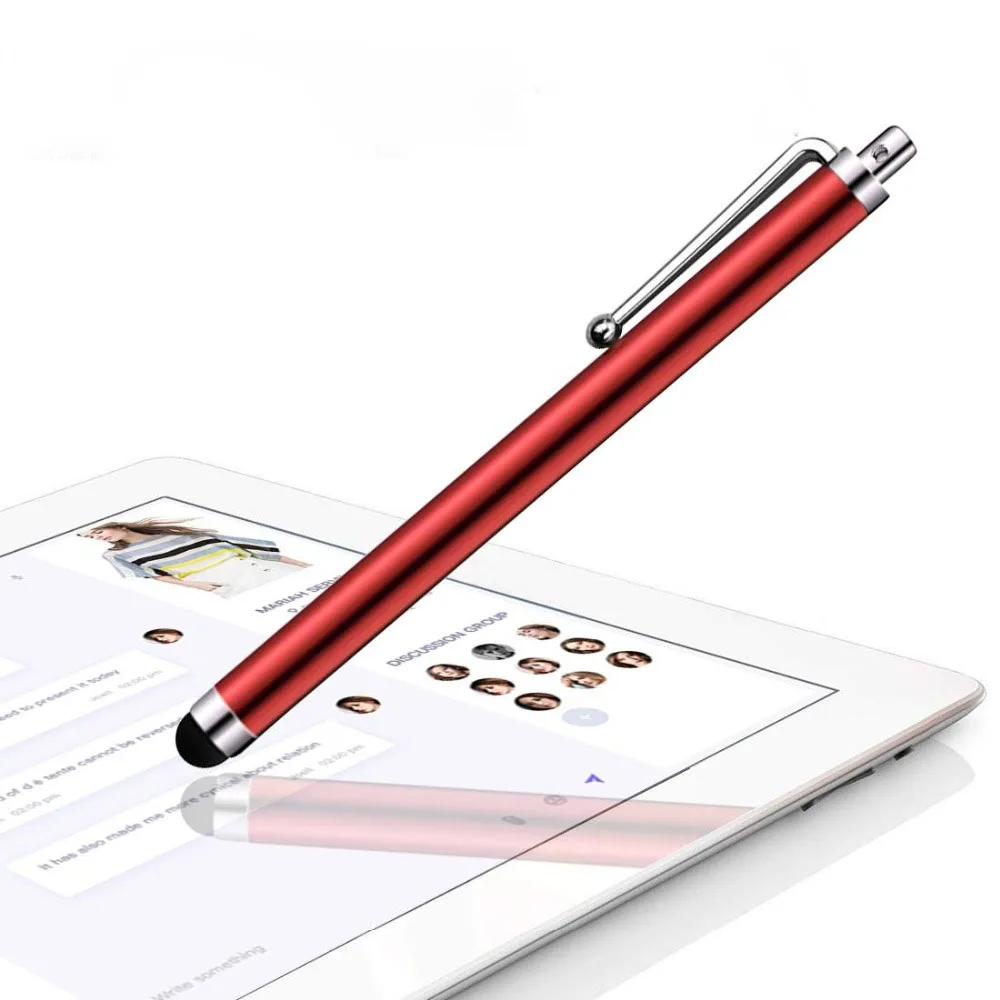 

1000Pcs Stylus Touch Pen For IPhone IPad IPod Samsung Huawei Touch Suit For Other Smart Phone Tablet Metal Pencil