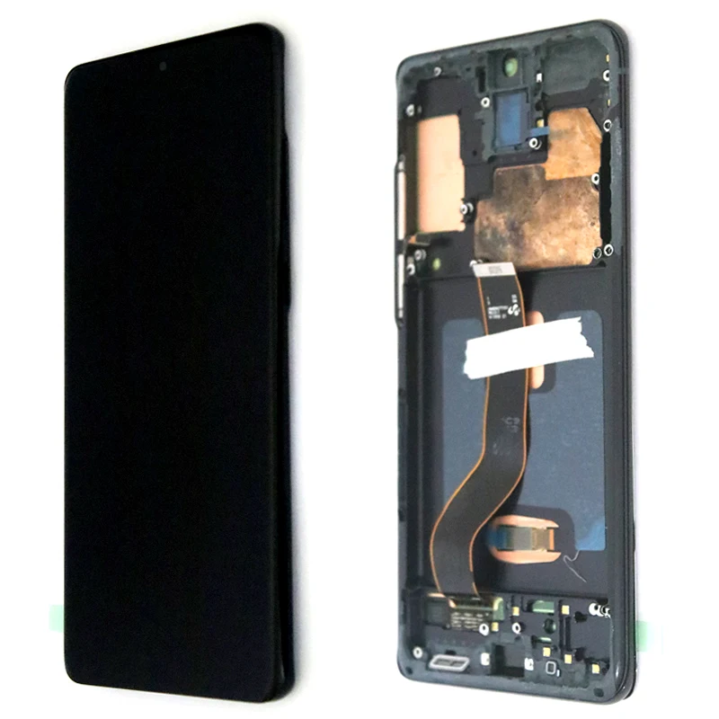 Оригинальный AMOLED ЖК-дисплей для замены SAMSUNG Galaxy S20 G980 G980F сенсорный экран Plus G985 G985F