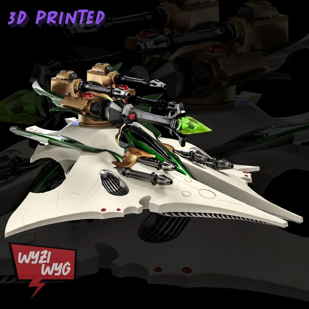

Space Elves Tank Shooter, Heavy Fire Space Ship Vehicle Figure, HD 3D Printed Model, Action Fantasy Proxy Tabletop, Wargame DnD