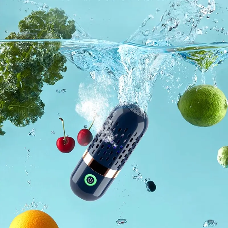 Dark Blue Meat Fruit and Vegetable Purifier Home Portable Fruit and Vegetable Cleaner Remove Pesticide Residue Vegetable Washer Dark Blue Meat Fruit and Vegetable Purifier Home Portable Fruit and Vegetable Cleaner Remove Pesticide Residue Vegetable Washer