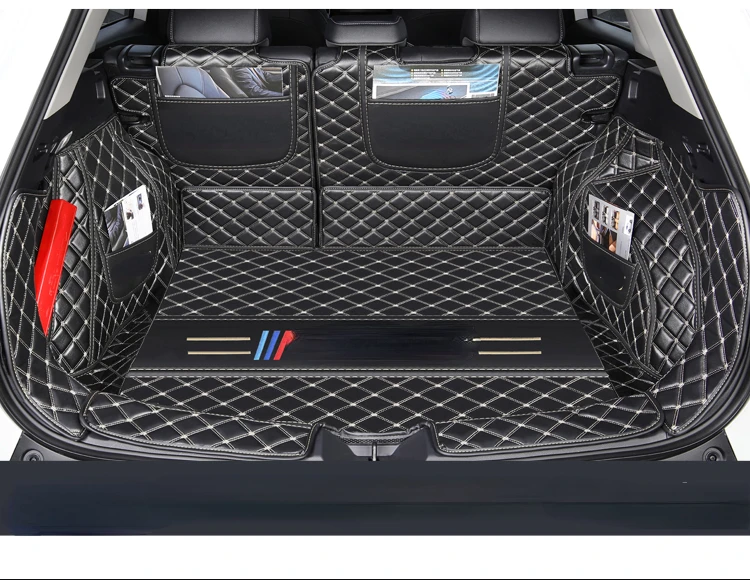 

Accessories For Corolla Cross 2022 2021 Custom Trunk Mat Leather Durable Cargo Liner Boot Carpets Rear Interior Decoration