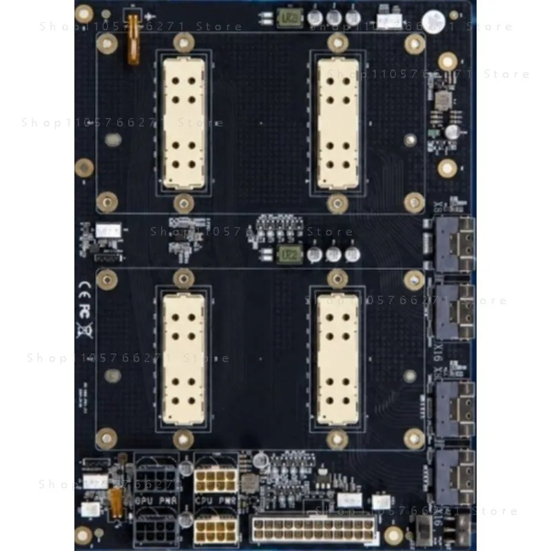 Фото AOM-SXMV Упрощенный двухкартный мост NVLink 300G для V100 SXM2 №4