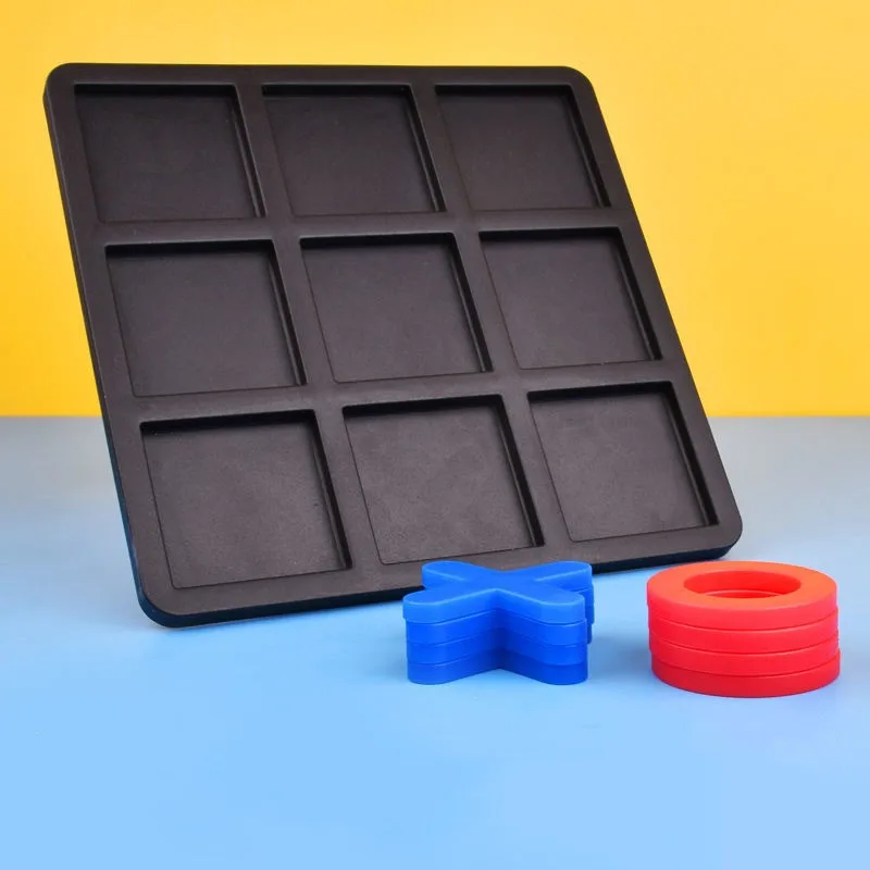 OX Tic-tac-toe Chess Parent-child Interactive Leisure Board Montessori Game Development Intelligent Educational Toy |