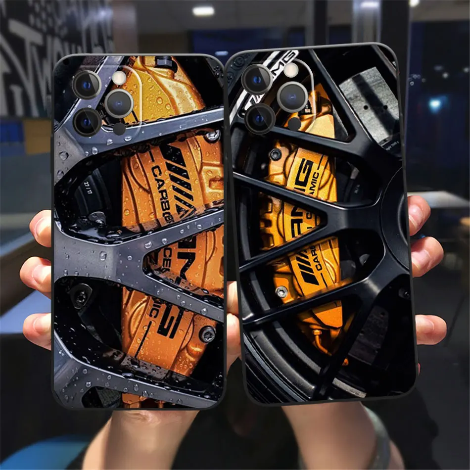 

Motorsport AMGs tire black phone case for iPhone 13 12 11 pro max mini x xs xr 7 8 plus se 2020 soft Cover Fundas