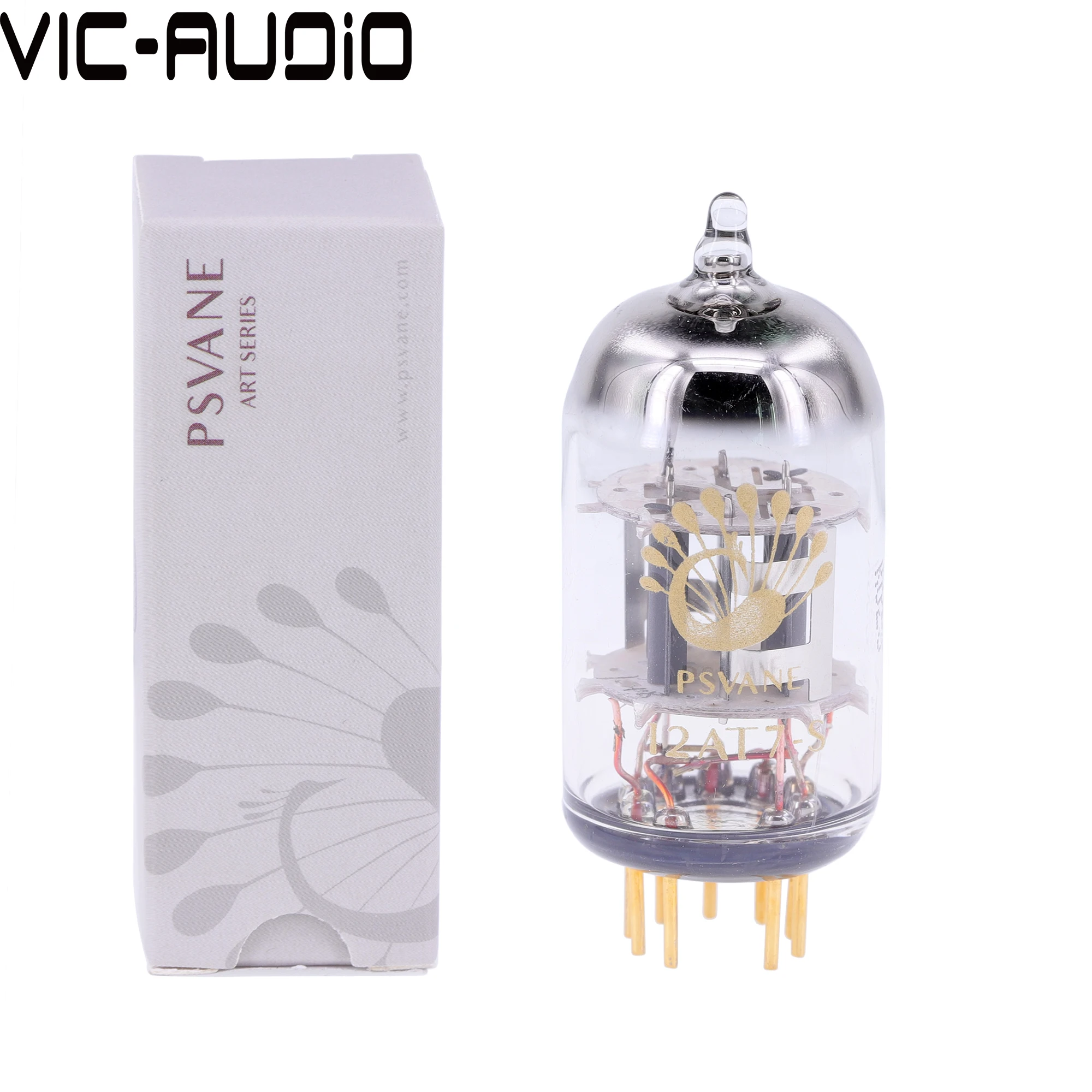 PSVANE 12AU7 вакуумная трубка 12AU7-S Замена 12AT7 ECC81 электронная HIFI звуковая усилитель DIY |