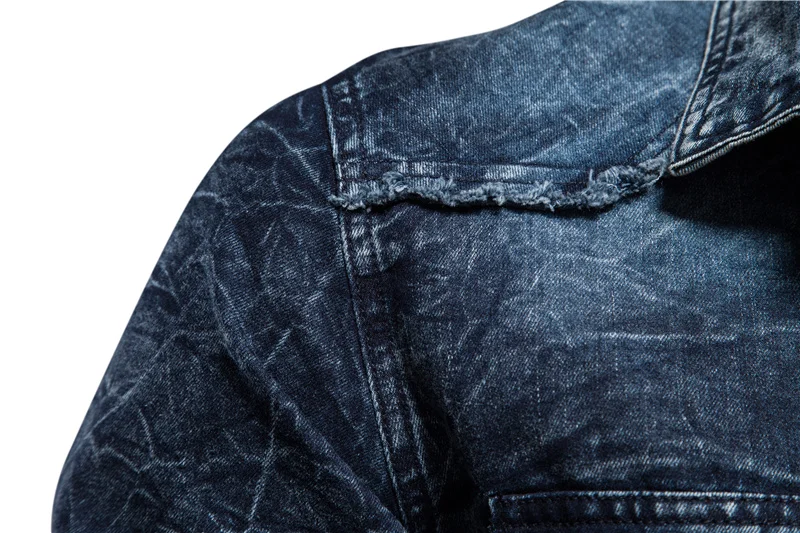 AIOPESON 100% Cotton Slim Fit Denim Shirts Men Casual Solid Color Long Sleeve Mens Jeans Shirt New Autumn Fashion for | Мужская одежда