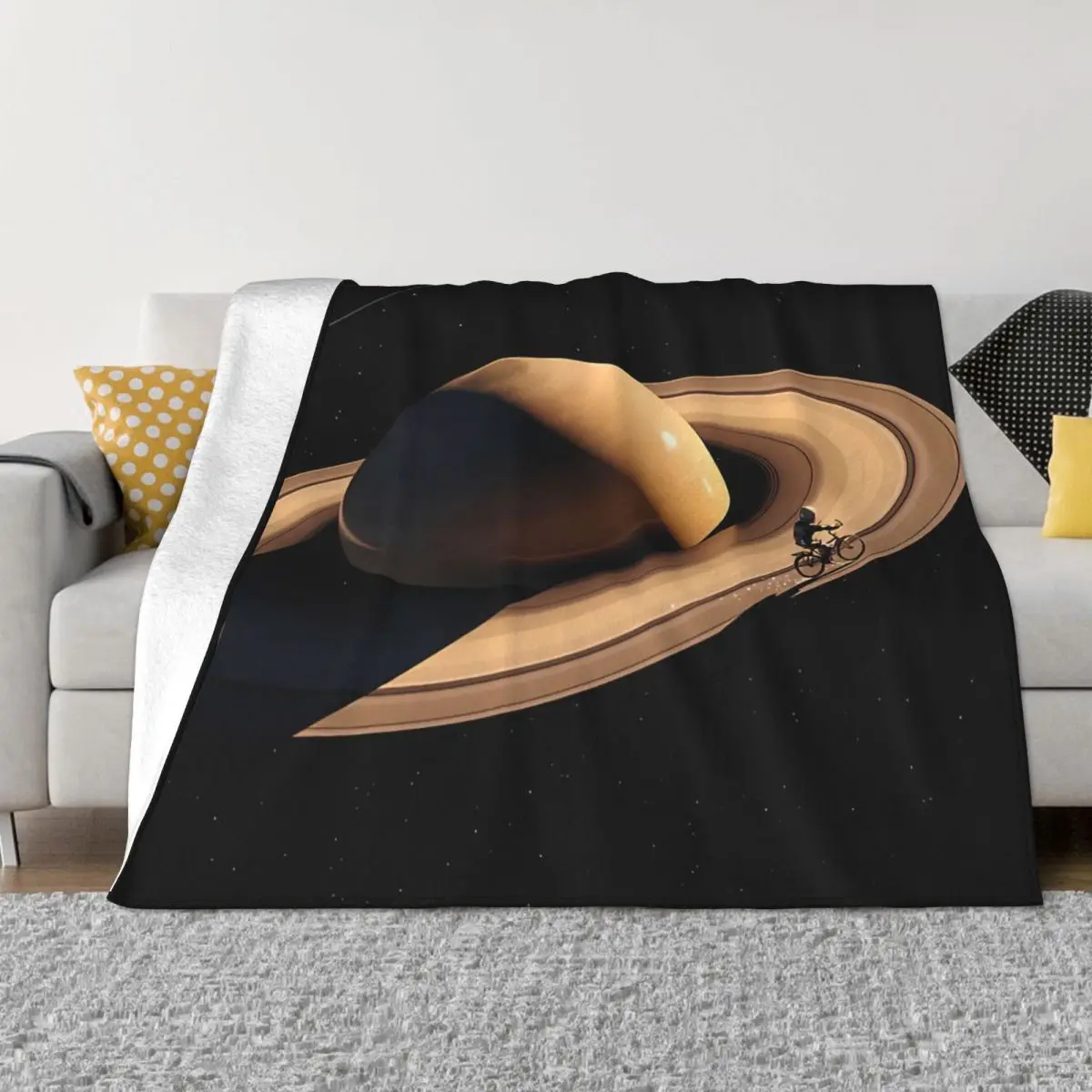 

Одеяло, Фланелевое украшение, Походное переносное домашнее покрывало Saturn