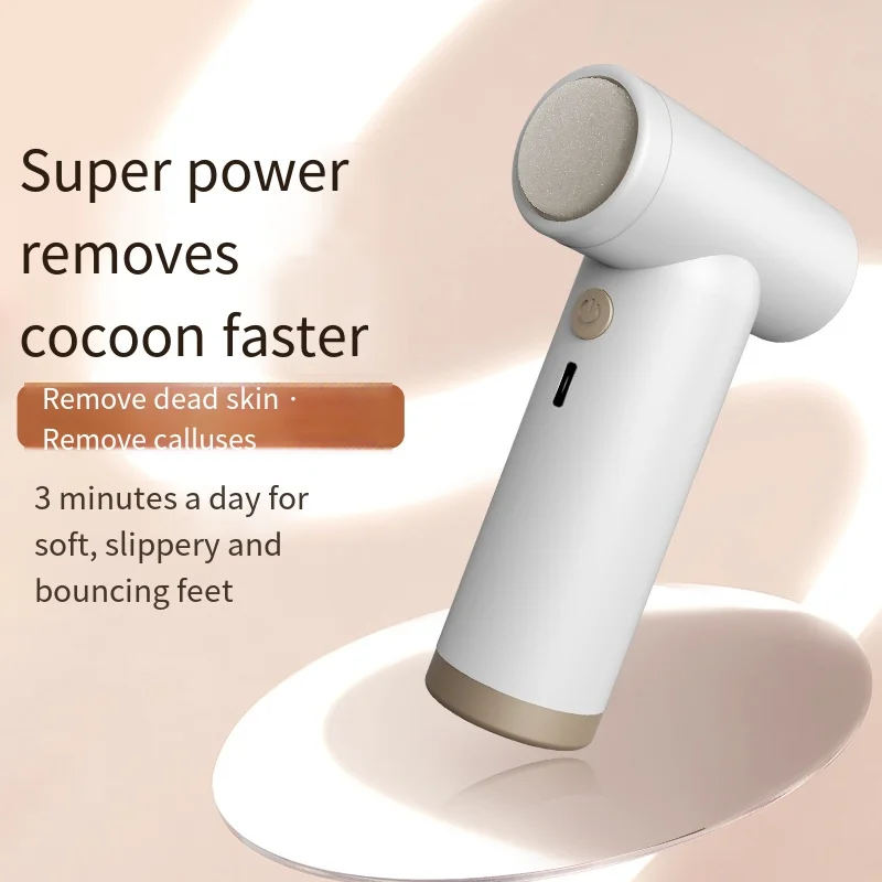 

Электрическая шлифовальная машина для ног, бытовой полностью автоматический инструмент с зарядкой от USB для ухода за ногами, для удаления огрубевшей кожи на каблуках, спа