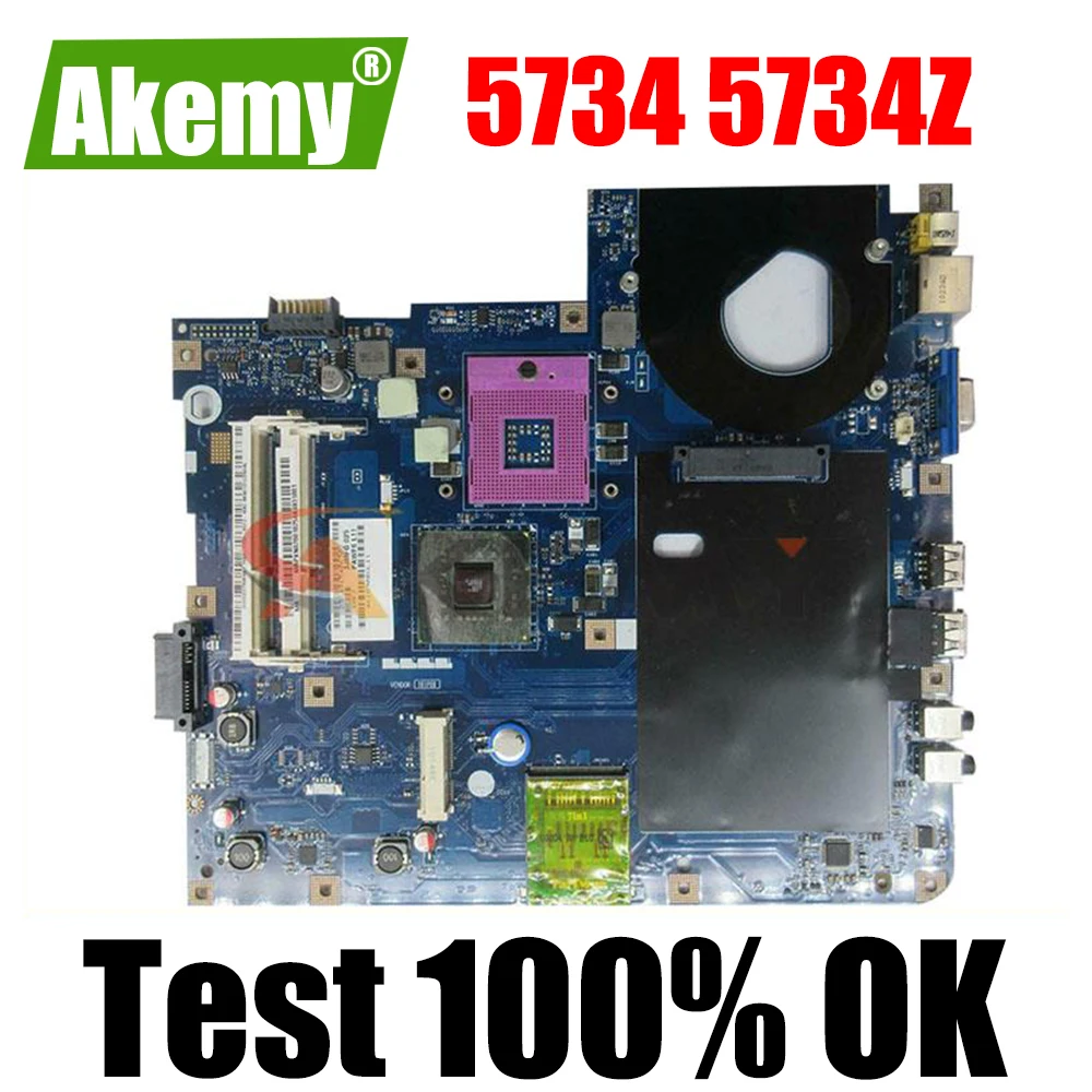 

LA-4855P for acer 5734 5734Z laptop motherboard PAWF5 main board GL40 DDR3. MOUGOL store Tested Work perfect