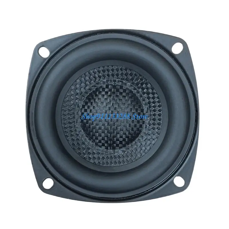 Фото G88D Портативный 3-дюймовый квадратный сабвуфер Hi-Fi-динамик для домашнего кинотеатра Простые настройки Чувствительность 86 дБ №1
