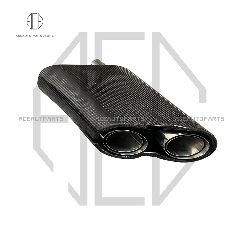 G900 Rocket Style Сухое углеродное волокно для светящейся выхлопной крышки Mercedes Benz G Class