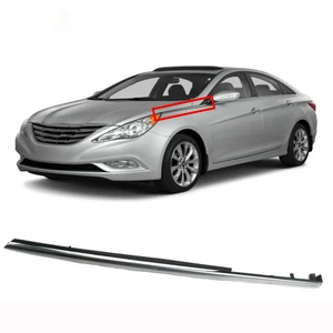 Front Left Passenger Fender Garnish Chrome Molding Trim 87771-3S000 877713S000 For Hyundai Sonata 2011-2014 2.4L 2.0L